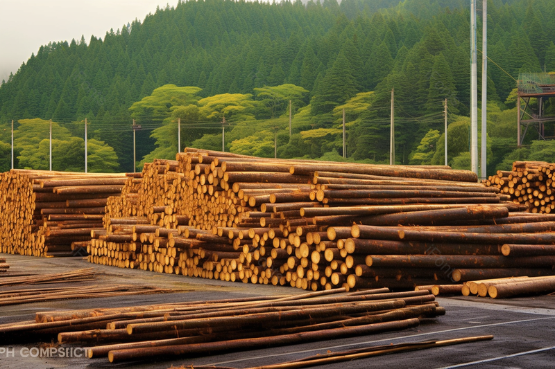 在木材场堆放的松木木料厂广告背景,高清,摄影图,摄影图片,图片大全,摄影图免费下载